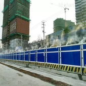 工地圍檔噴霧降塵設備