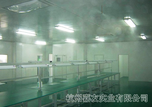 高壓微霧加濕器在空調室內的應用