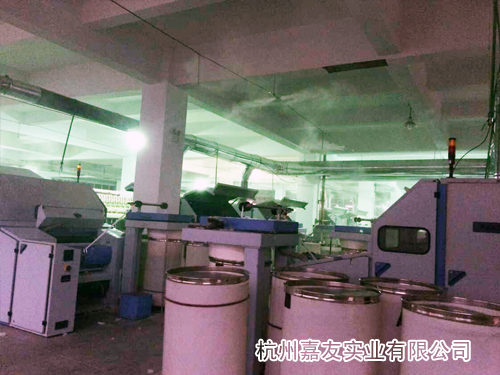 興潮紡織車間加濕案例圖