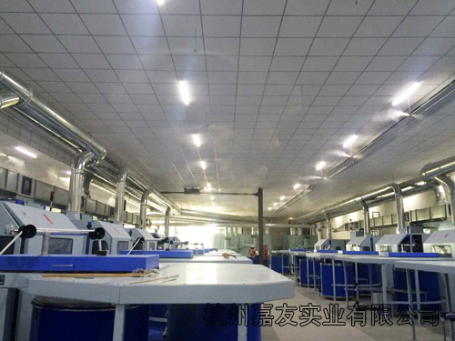 康源車間安裝工業加濕器