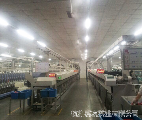 美亞紡織車間加濕案例圖