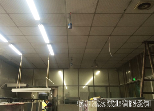 干霧加濕器除靜電除塵圖例